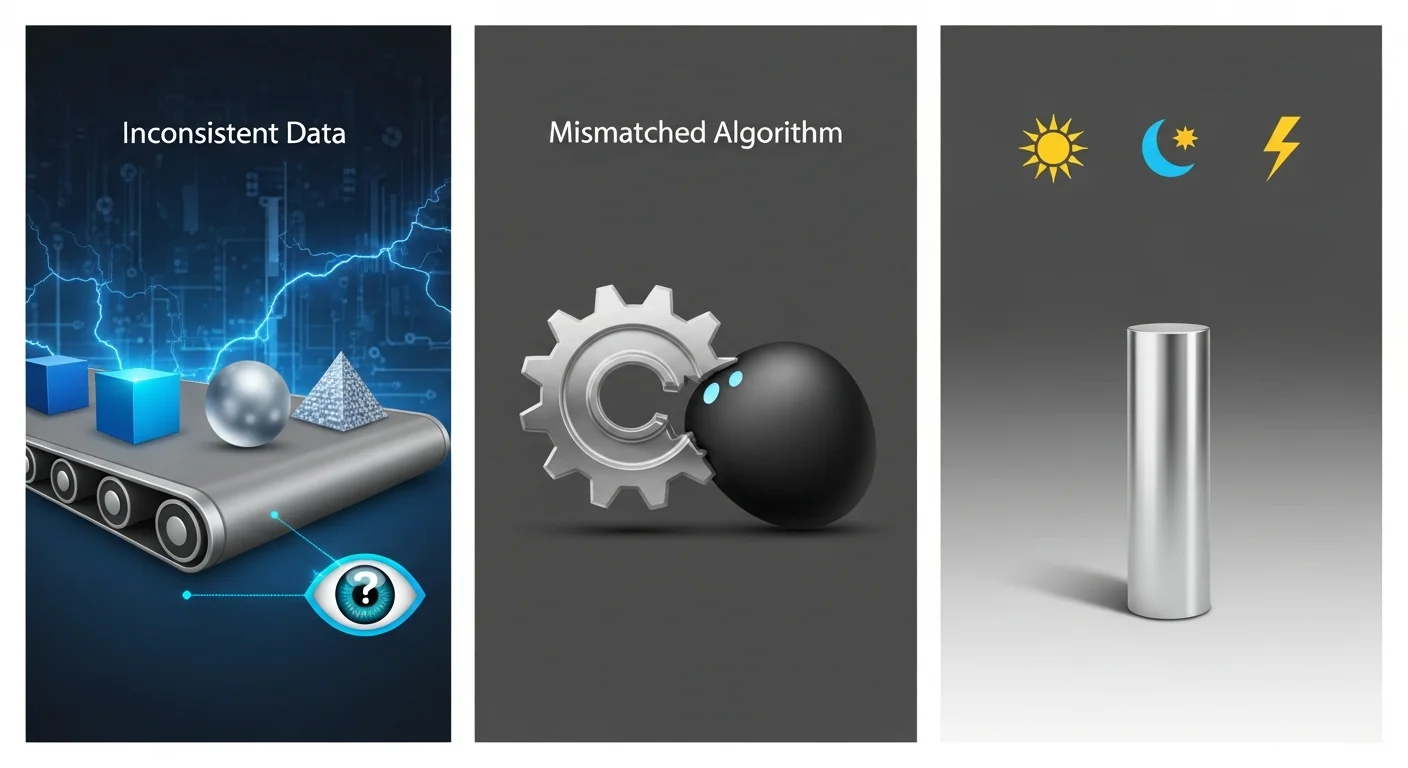 AI外観検査の精度が出ない3つの原因とは?