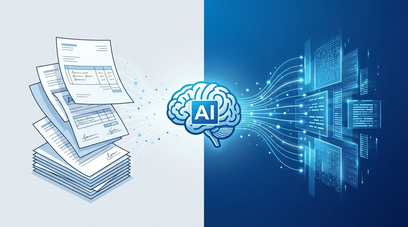 AI-OCRとは?仕組み・メリット・導入手順をわかりやすく解説【2026年最新】