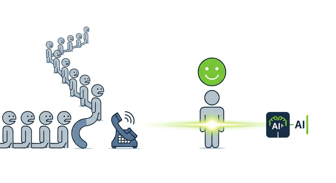 待ち時間ゼロへ、電話AIによる顧客満足度向上の秘訣