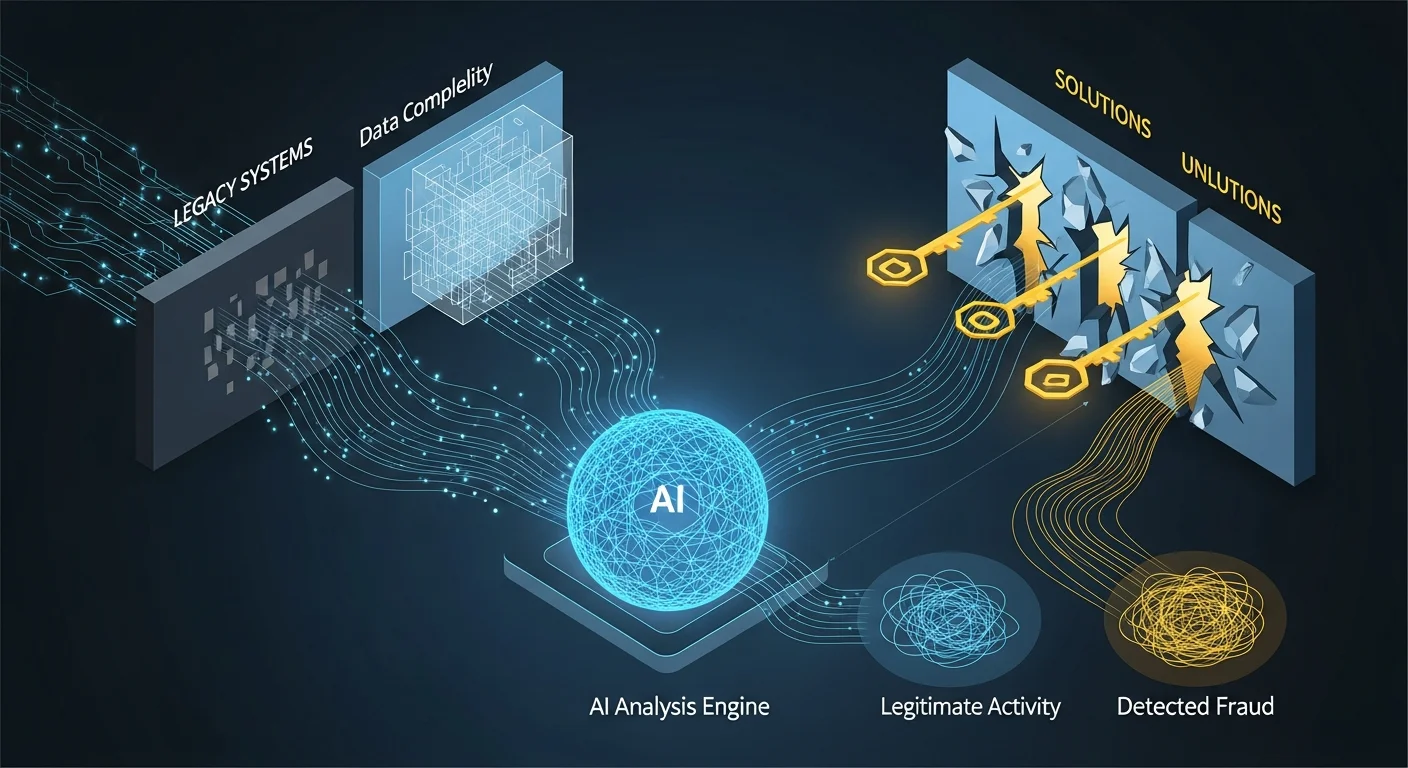 AI不正検知システムの導入を阻む3つの壁と実践的な解決策