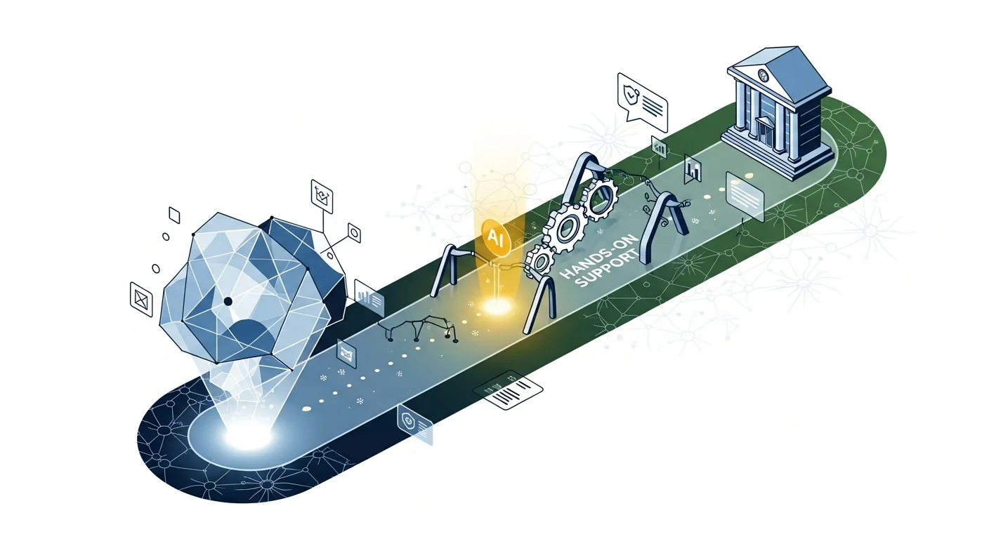 スムーズな導入を実現するロードマップと現場のAI活用を促す伴走支援