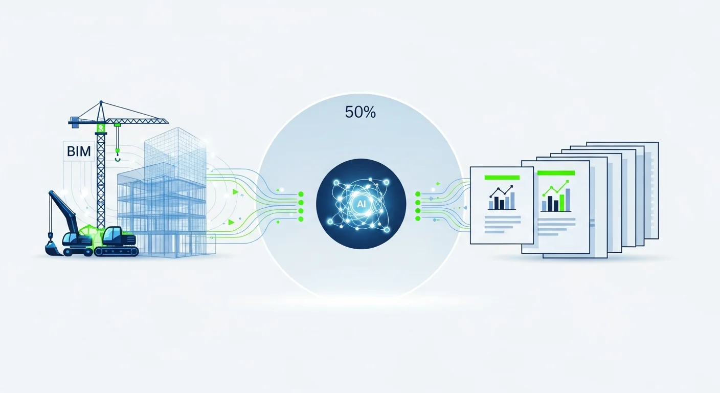LLMが日報を自動作成！現場監督のデスクワーク時間を50%削減