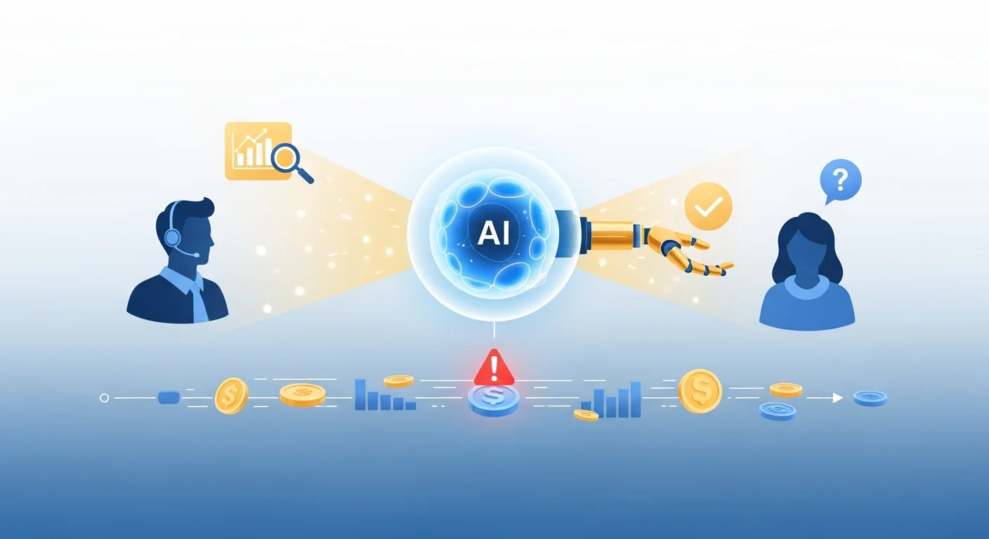 金融コールセンターにおけるAIの主な活用シーン