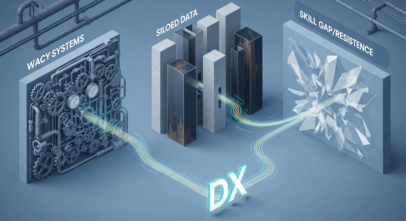 なぜ進まない？製造業のDX推進を阻む「3つの壁」