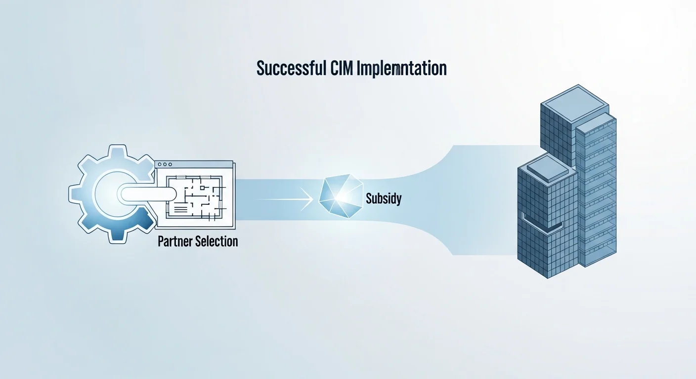 失敗しないCIM導入の進め方|補助金を活用したパートナー選定