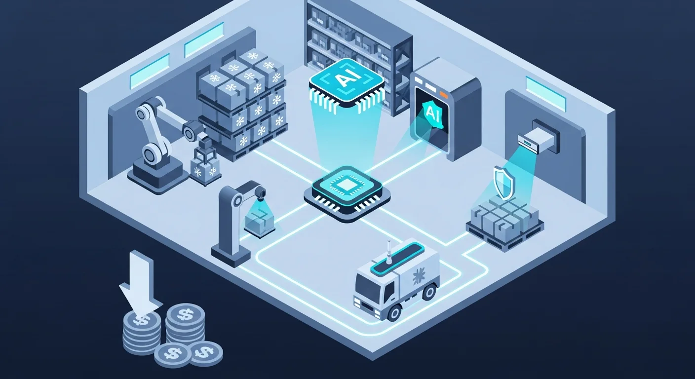 AIが冷凍物流の現場にもたらす3つの革新とコスト削減効果