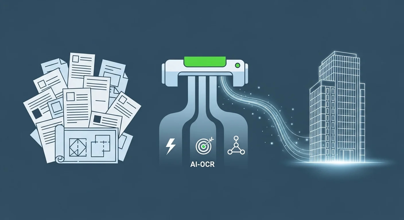 なぜAI-OCRが解決策に？建設業の書類業務を効率化する3つの理由