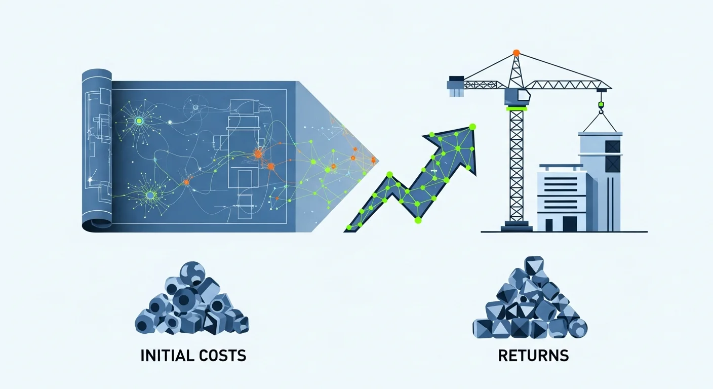 建設業のAI導入、ROIは出る？費用対効果を高める秘訣
