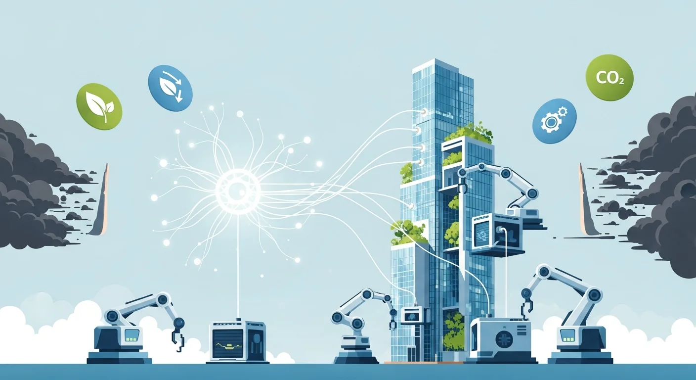 AIで建設業のCO2削減と生産性向上!未来を変える一手とは?