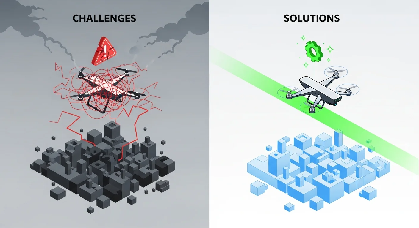 建設ドローン導入の課題と失敗しないための解決策