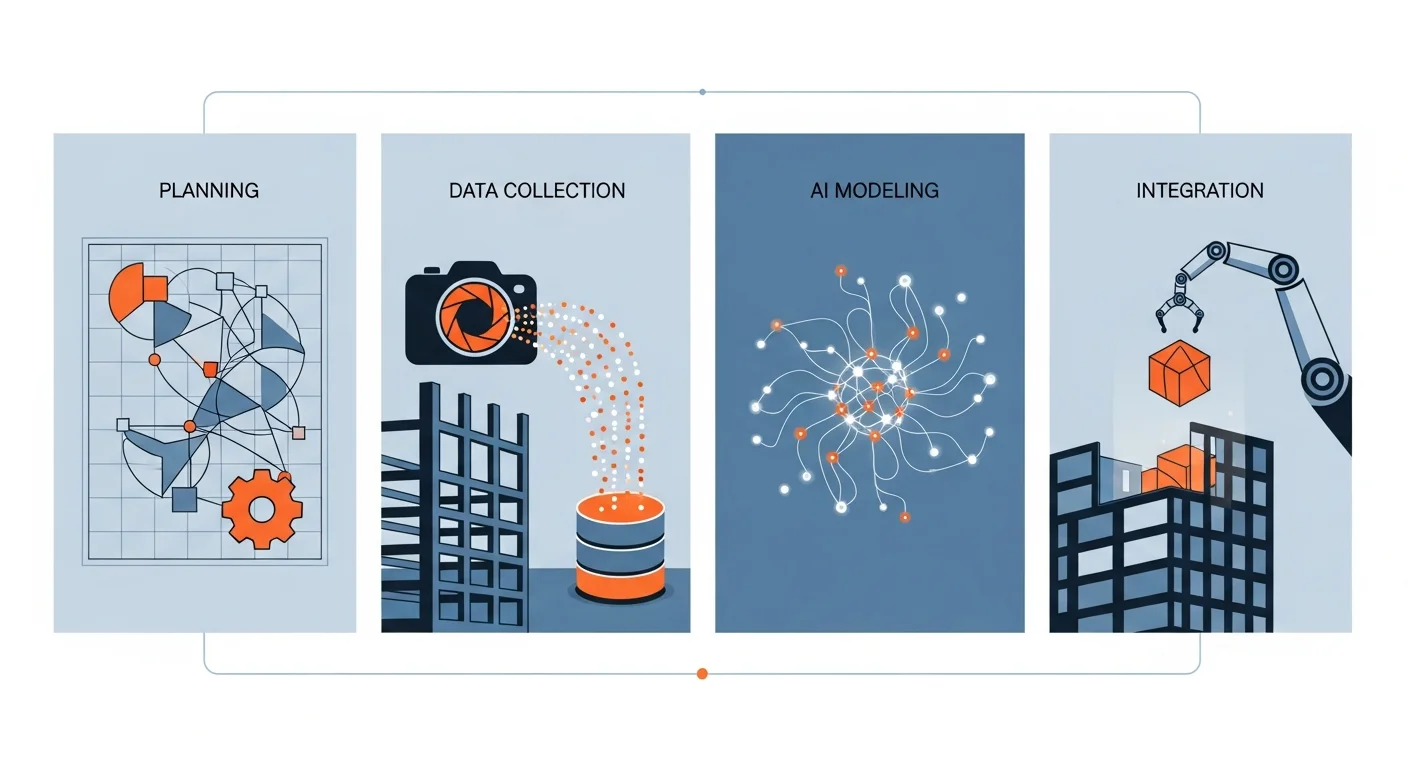 計画から現場定着まで！失敗しない画像認識AI導入の4ステップ