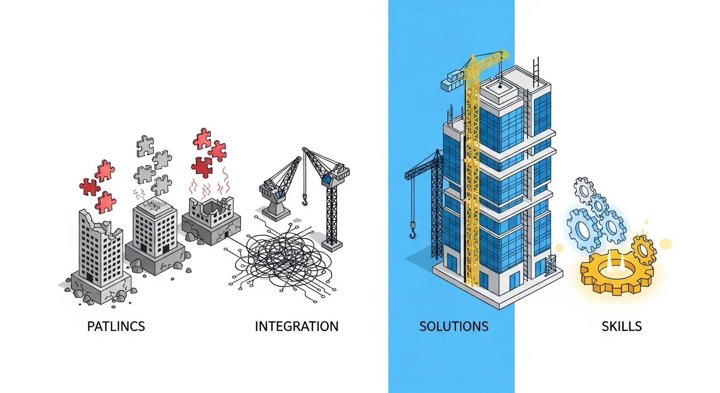 建設業のAI導入が失敗する3つの落とし穴と回避策