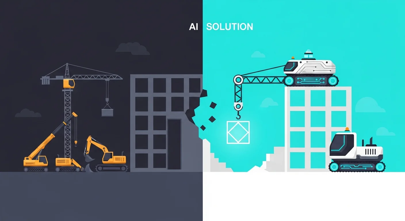 建設業界が直面する人手不足と2024年問題、AI導入が急務な理由