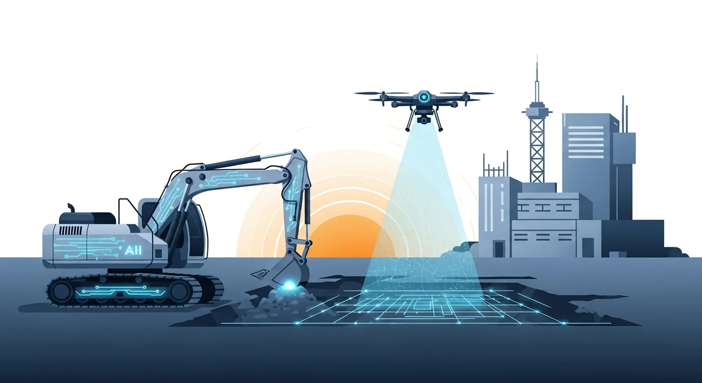 AIで建設機械は自動運転へ|人手不足と2024年問題の解決策