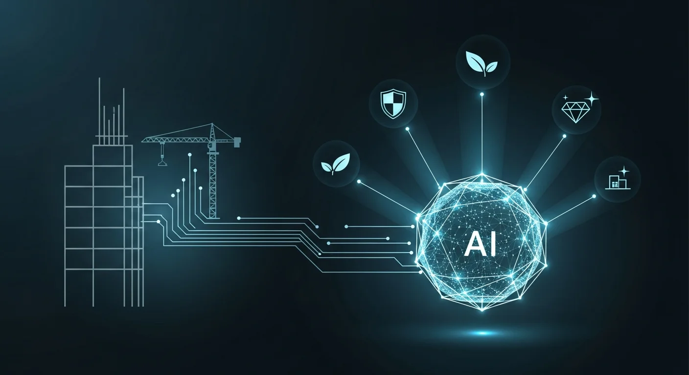 生産性向上だけじゃない！AI導入が建設業にもたらす真のメリット