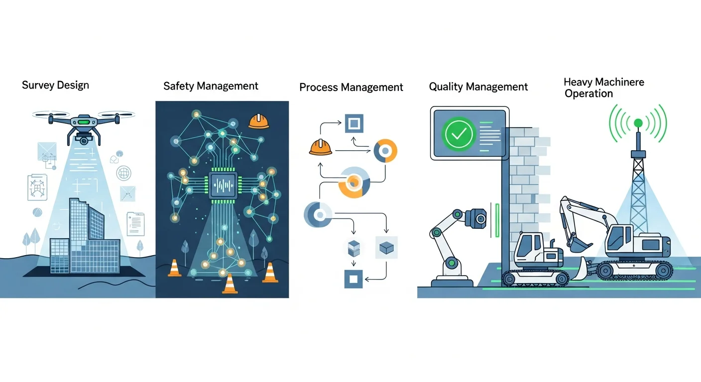 【工程別】AIで建設現場はここまで変わる！具体的な活用事例5選
