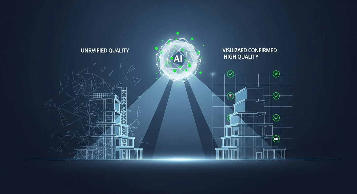 AIによる「施工品質の可視化」が建設DXの鍵となる理由
