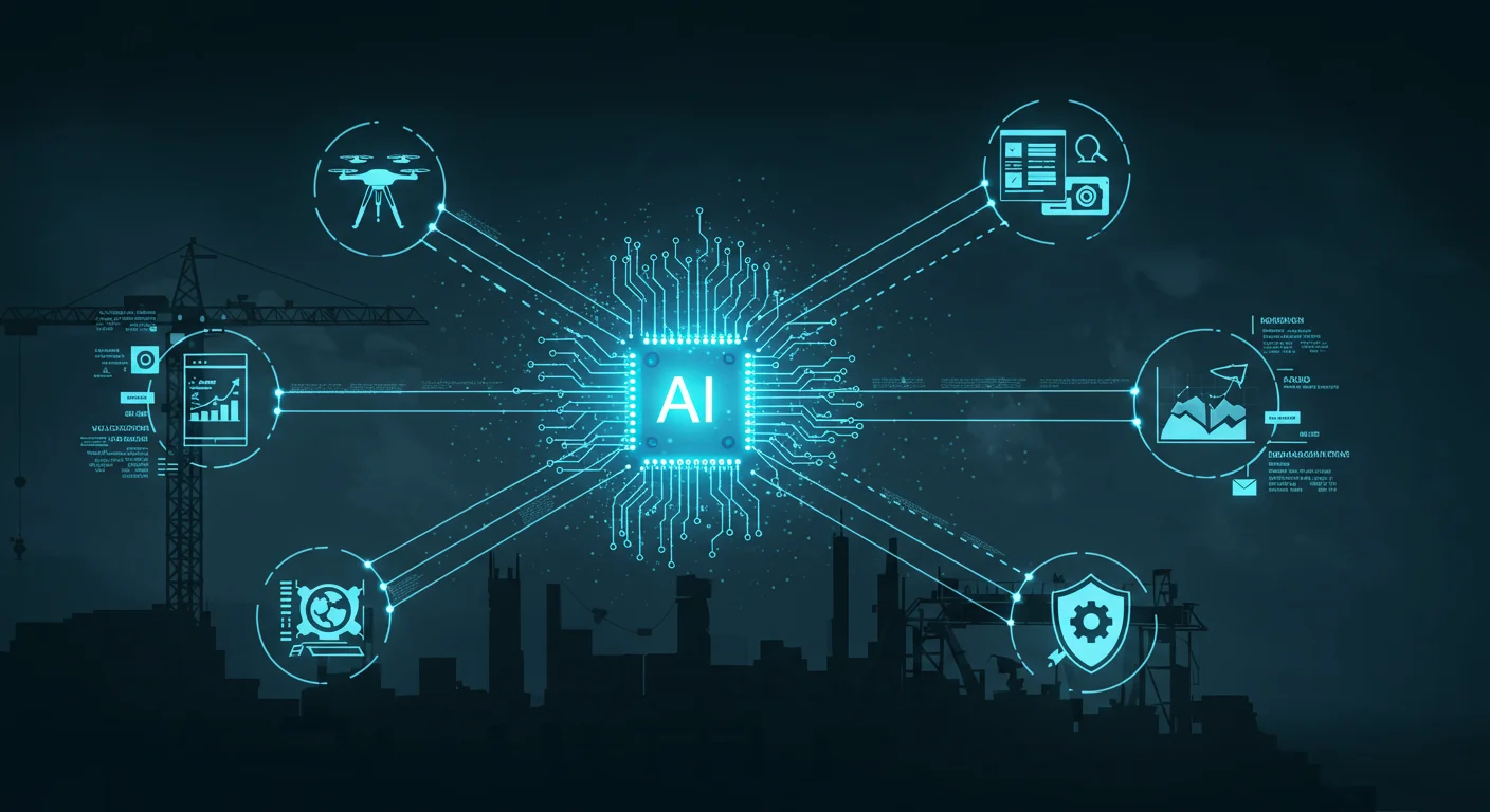 AIでここまで変わる！施工管理の主な機能