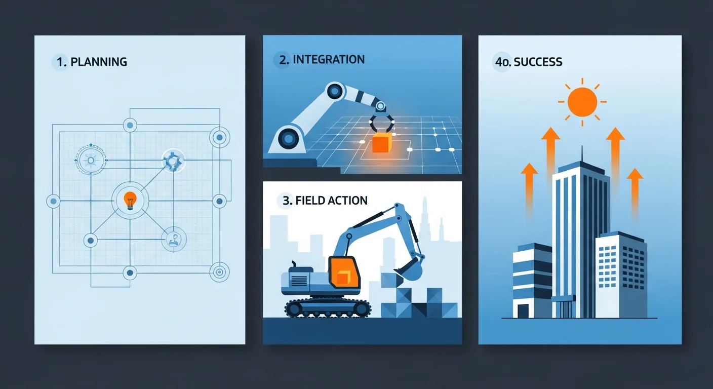 計画から現場定着まで！AI導入を成功に導く具体的な4ステップ