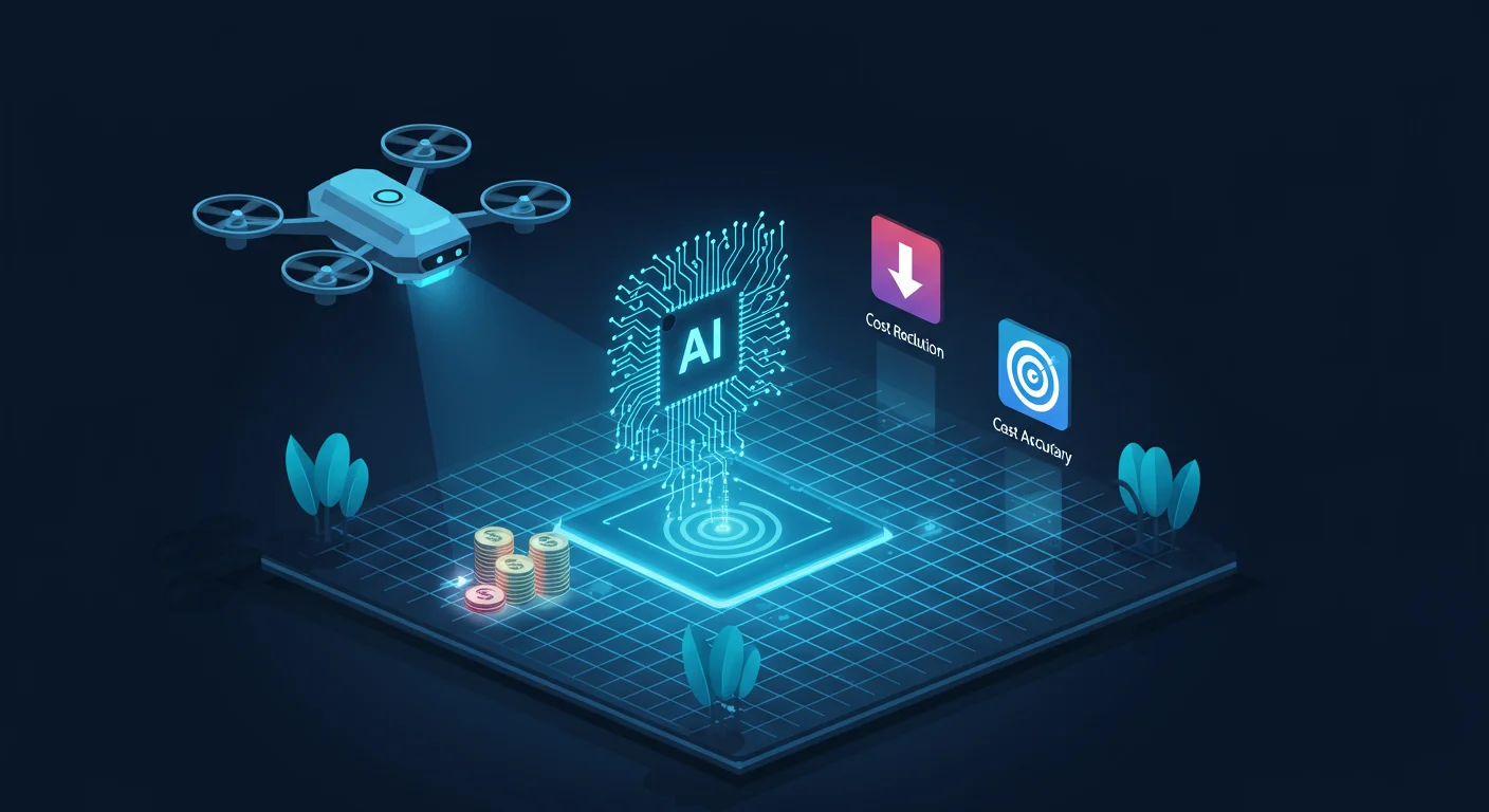 ドローン測量にAI導入は必須！コストと精度を劇的に改善する理由