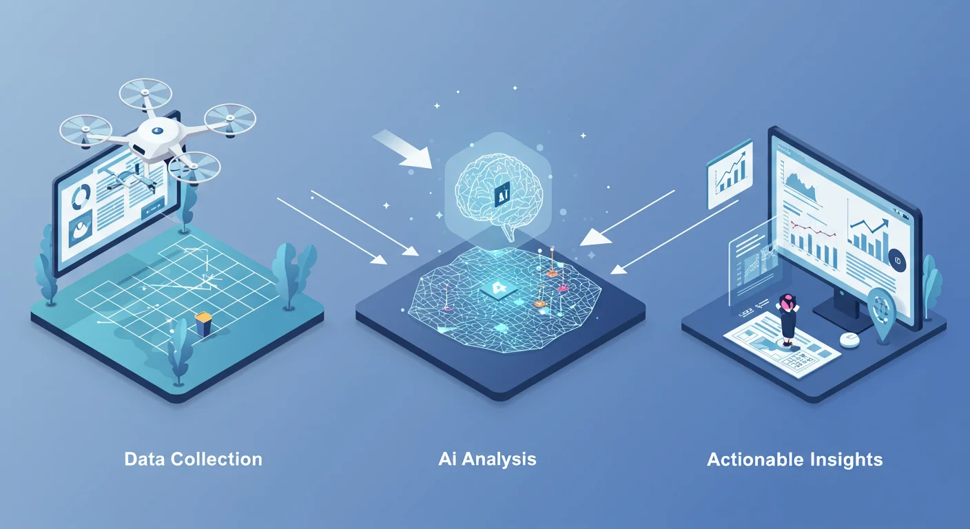 AI導入がドローン測量を劇的に効率化する3つの理由