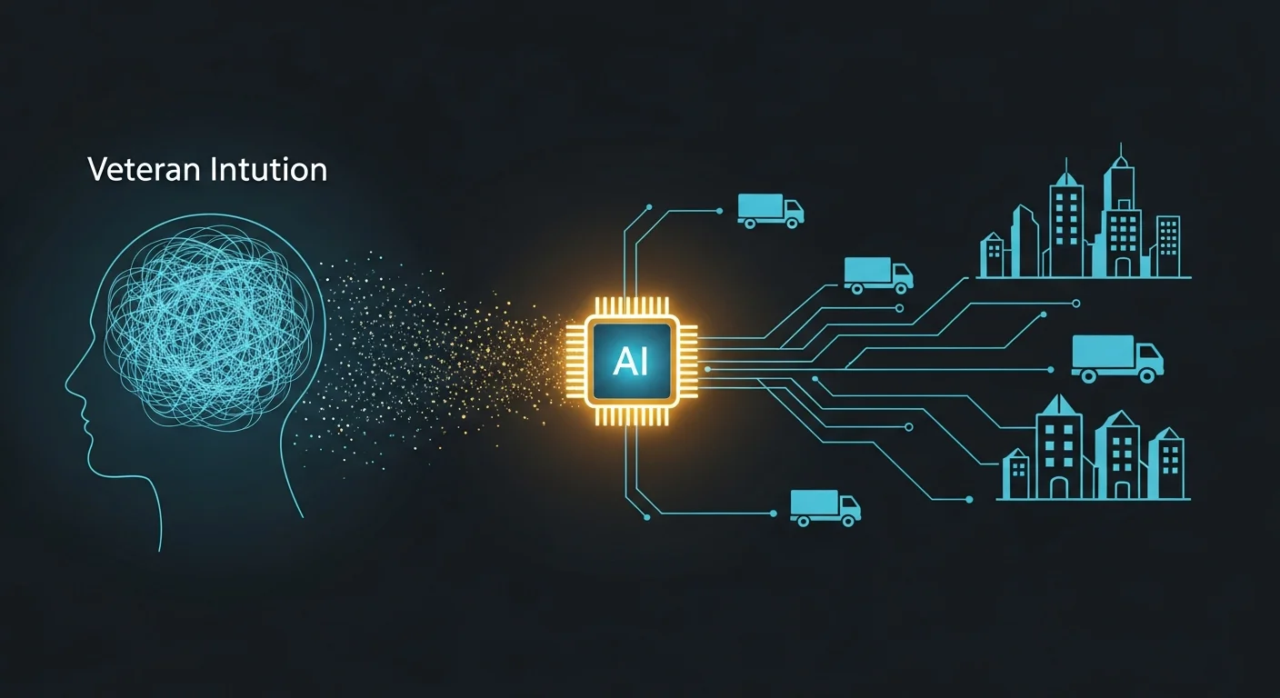 ベテランの「勘」をデータで再現！属人化を解消するAI配車計画の仕組み