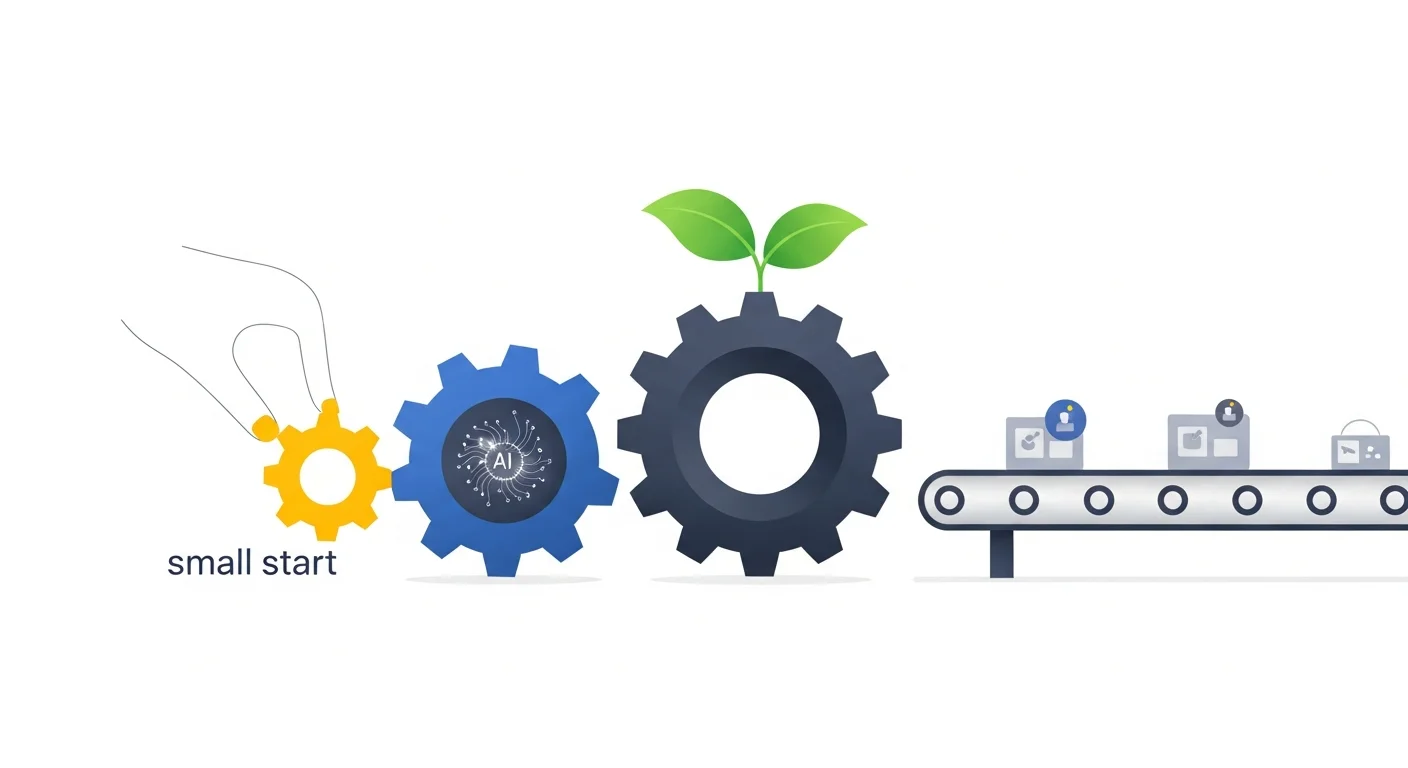 導入成功の秘訣②：現場の負担を考慮し、スモールスタートで定着を図る