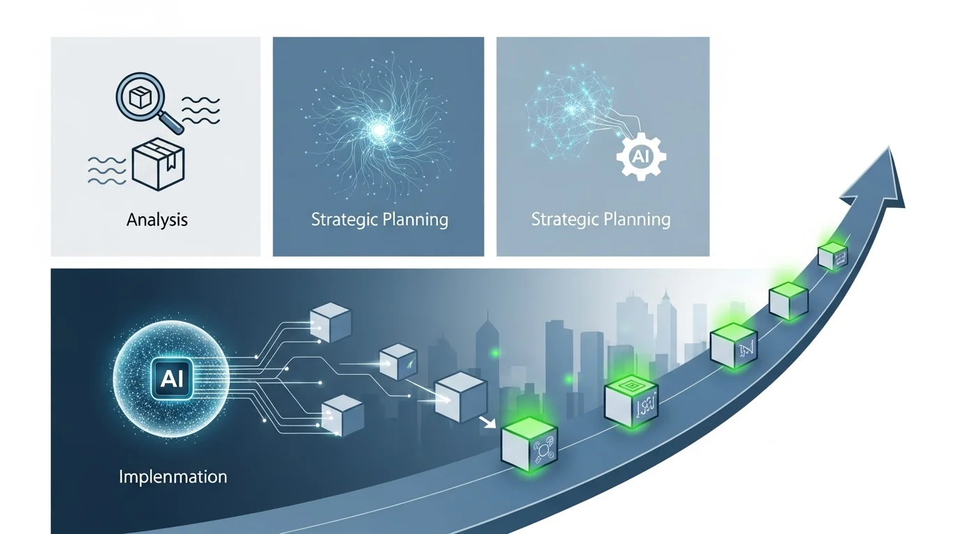 無料診断から始める!専門家と進めるAI導入・DX推進の4ステップ
