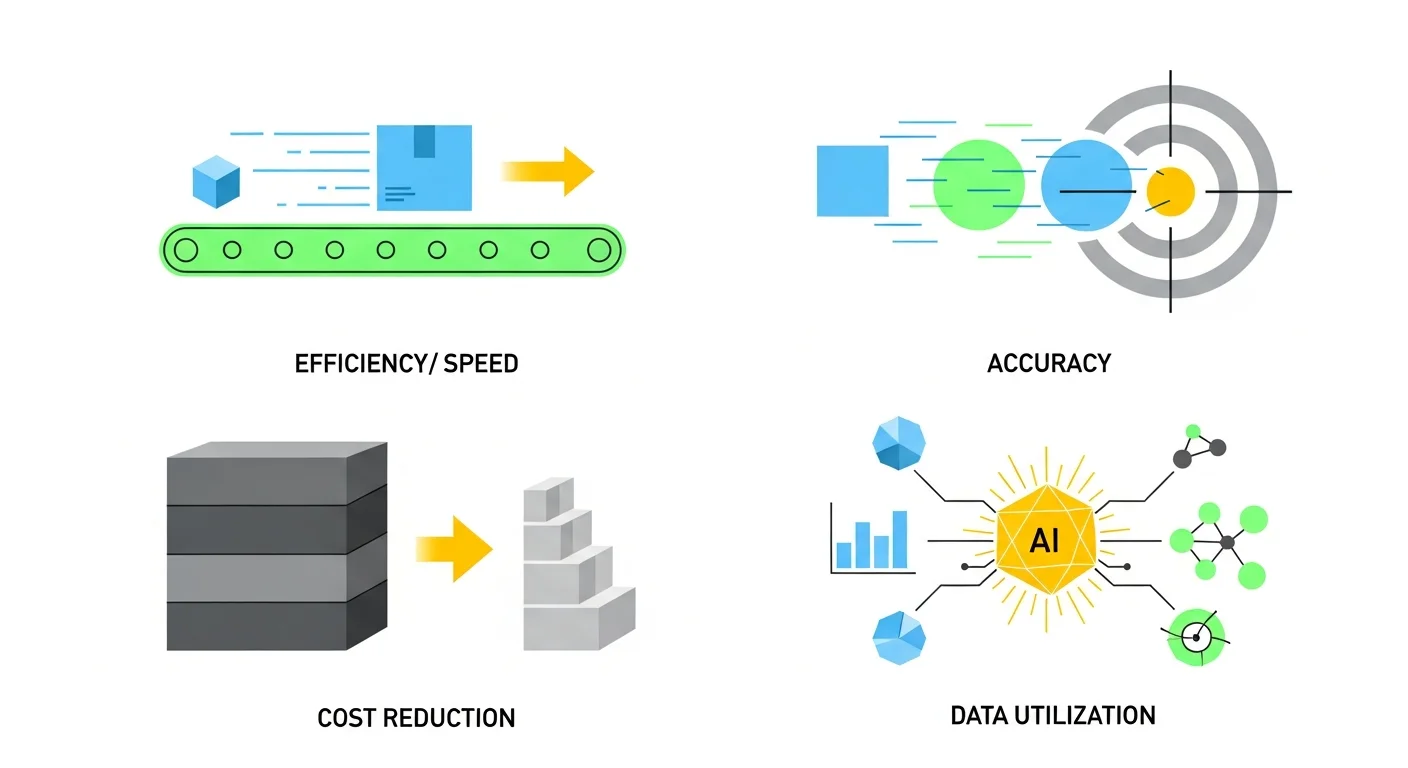 AIによる配送伝票読み取りで得られる4つのメリット
