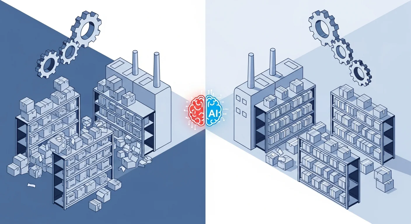 なぜ今AI需要予測?製造業の在庫最適化と精度向上の秘訣
