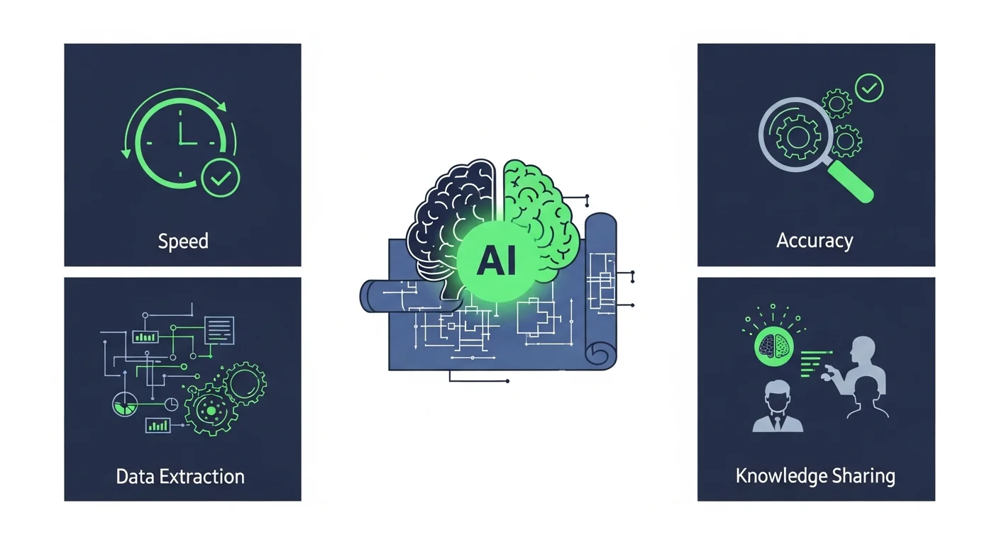 業務効率化だけではない！図面読み取りAI導入の4つのメリット