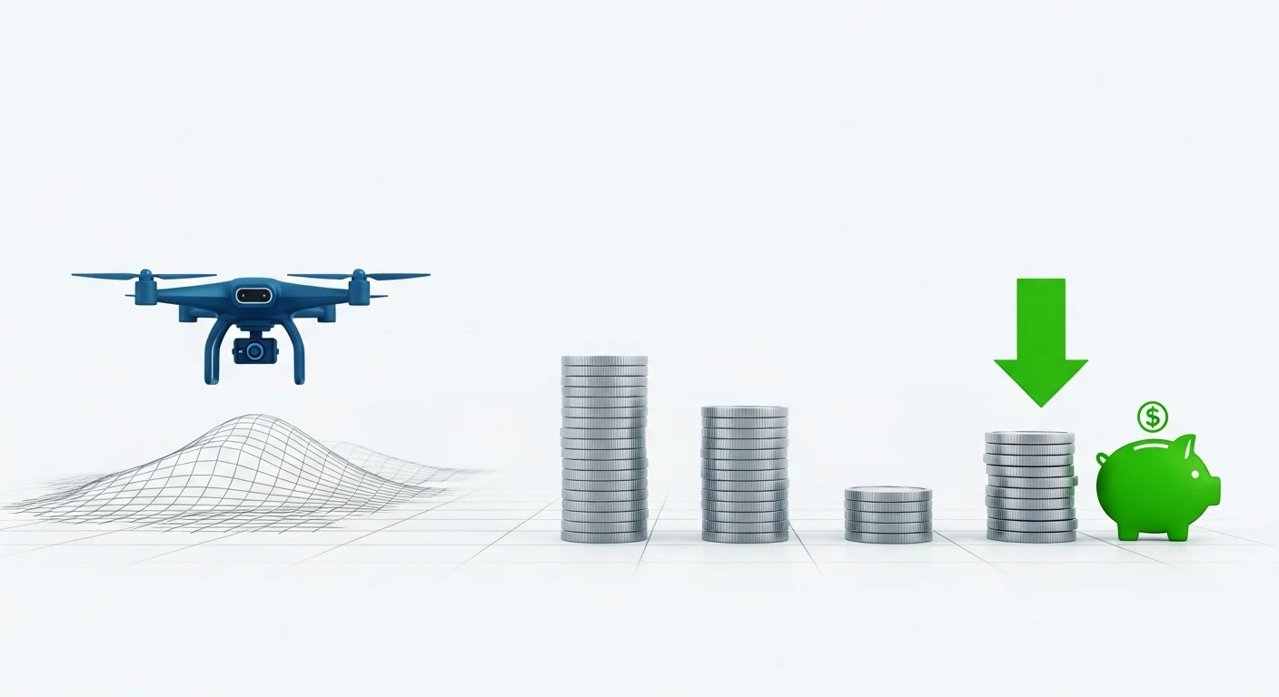 ドローン測量の費用はいくら？相場と補助金で安く抑えるコツを解説