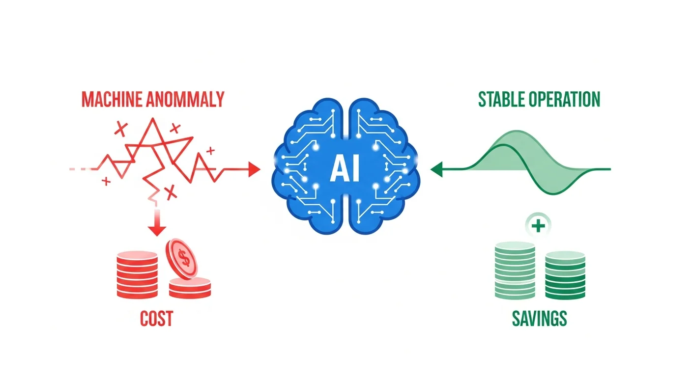 AI設備異常検知の導入メリットは?コスト削減と安定稼働の実現
