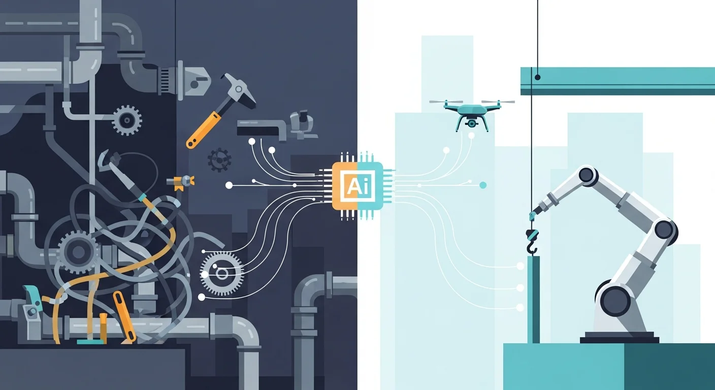 設備工事のAI化はなぜ必要?現場の生産性を劇的に上げる方法