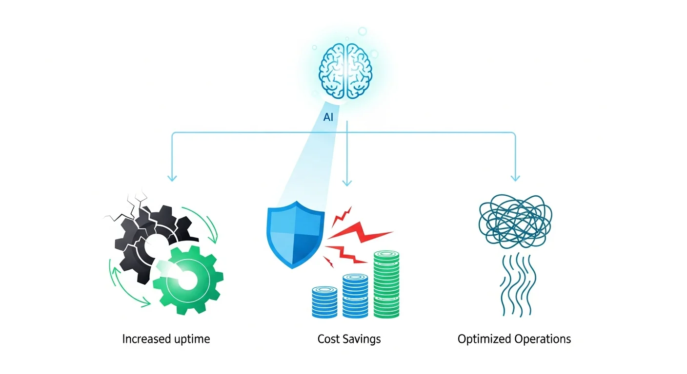 設備故障予測にAIを導入する3つのメリット