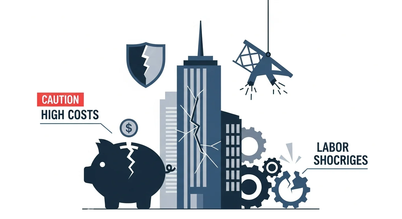 従来の外壁調査が抱える「コスト・人手・安全」の課題