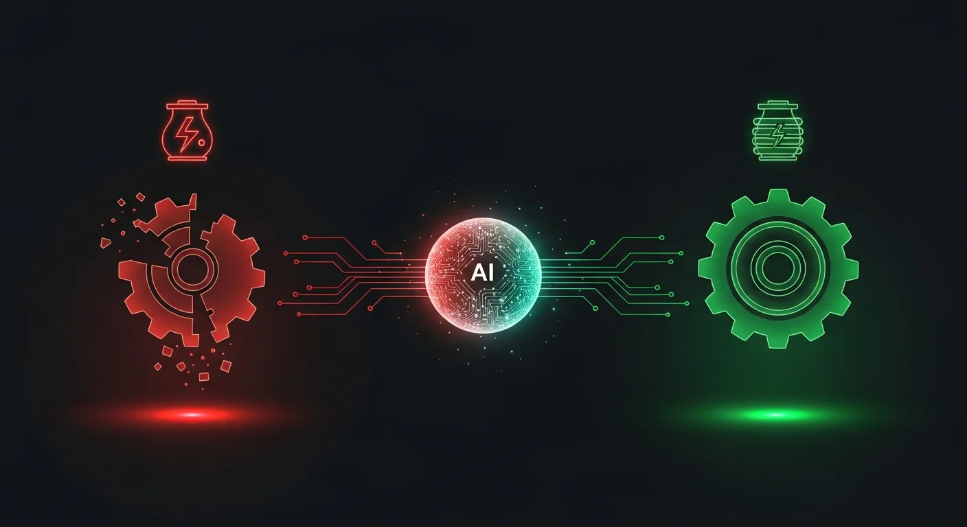 【事例】AI予知保全が実現するダウンタイムとエネルギーロスの同時削減