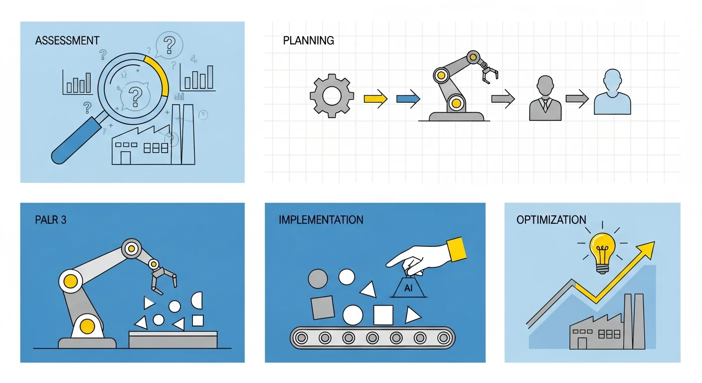 AI導入をスムーズに進めるための4ステップ