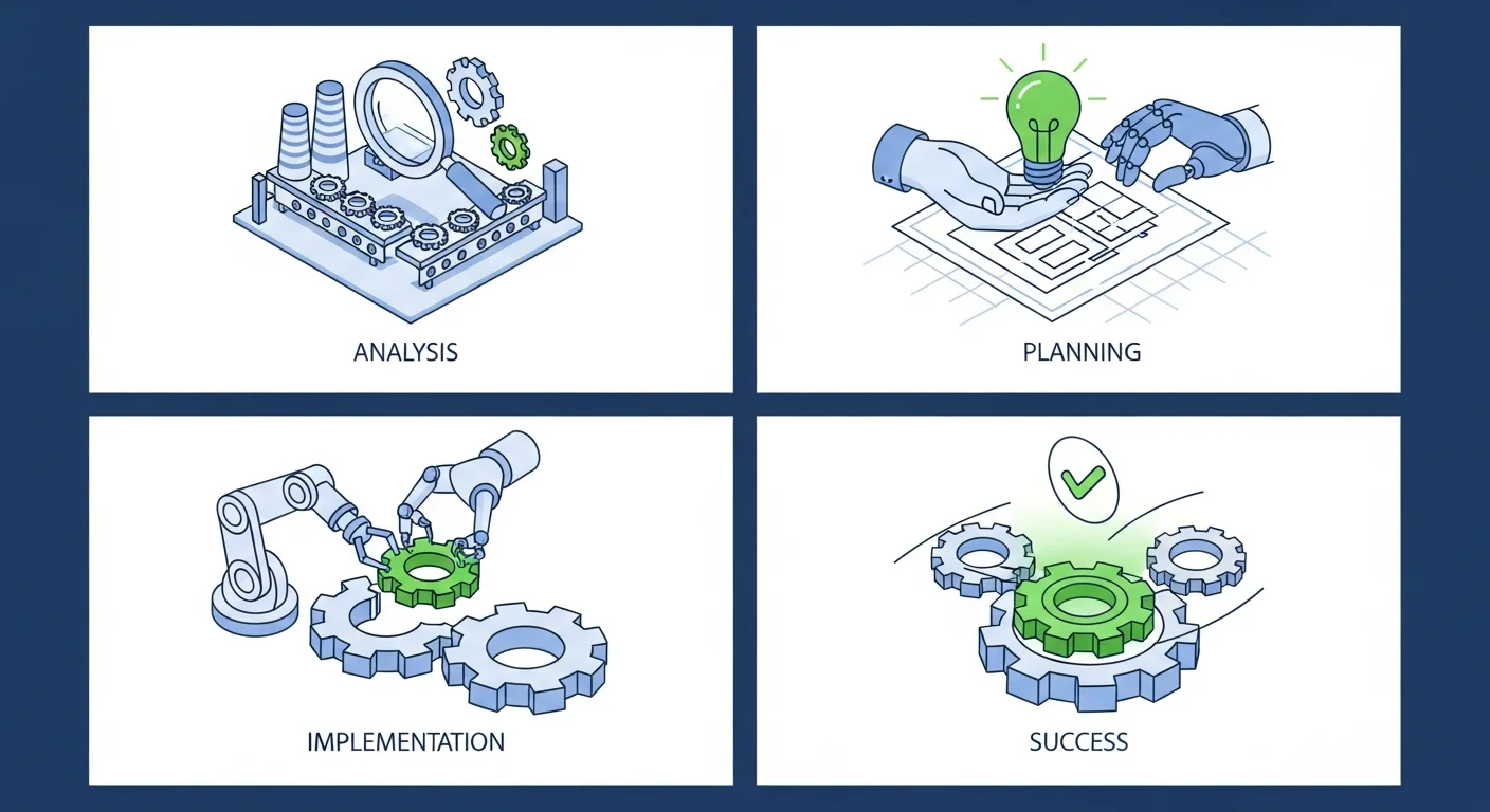 自動化導入を成功に導くためのステップ