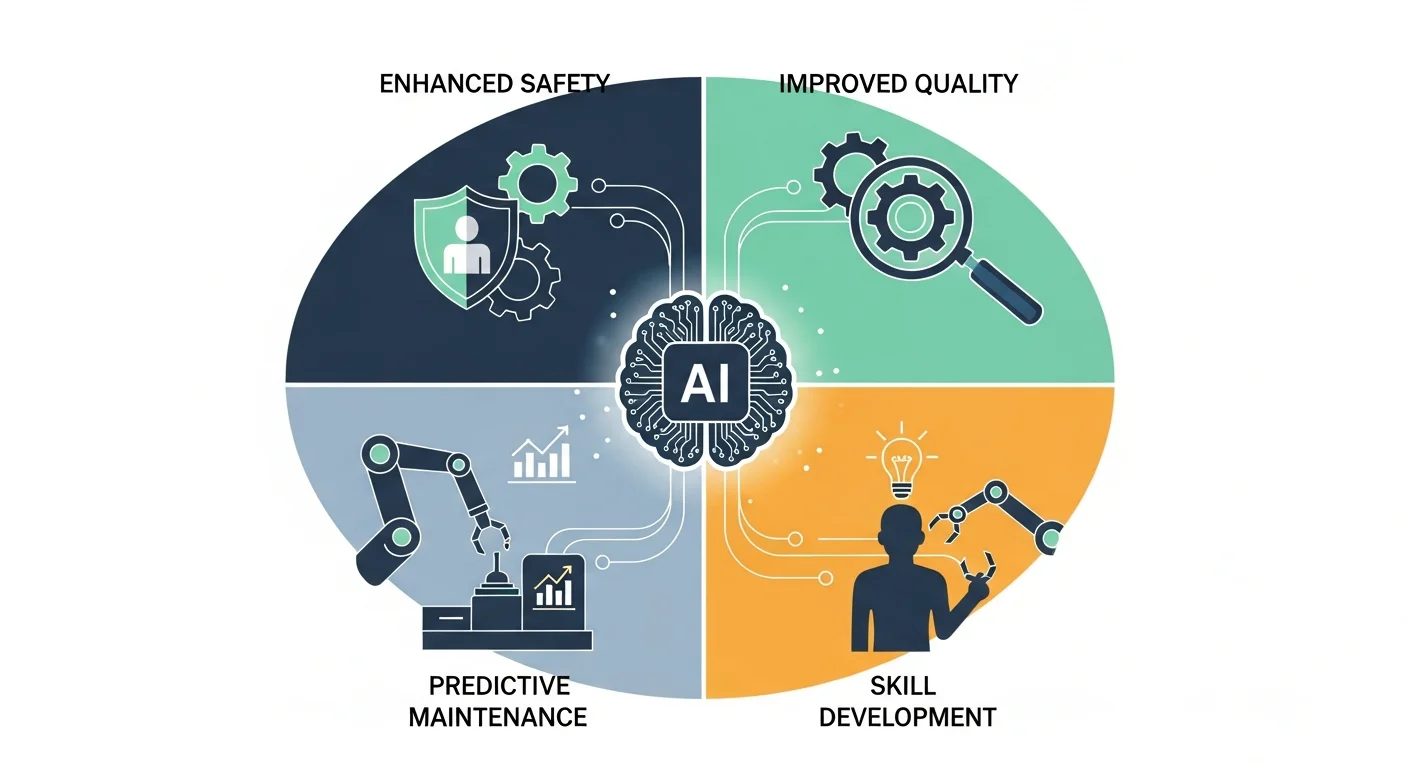 生産性向上だけじゃない!工場可視化AI導入の4つのメリット