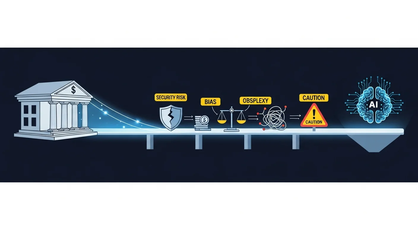 金融機関がAI導入で直面する課題と注意点