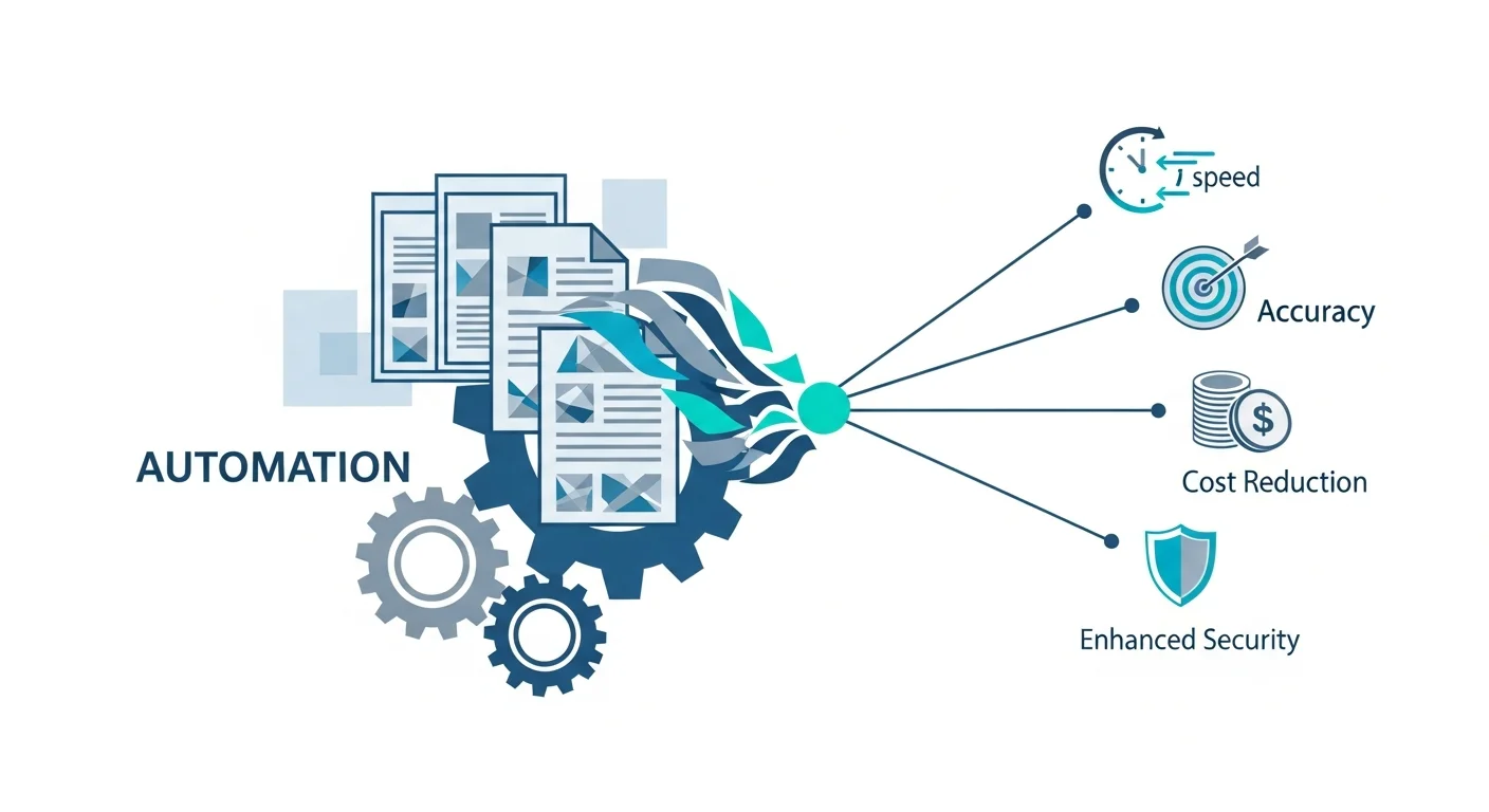 金融の書類審査を自動化する4つのメリット
