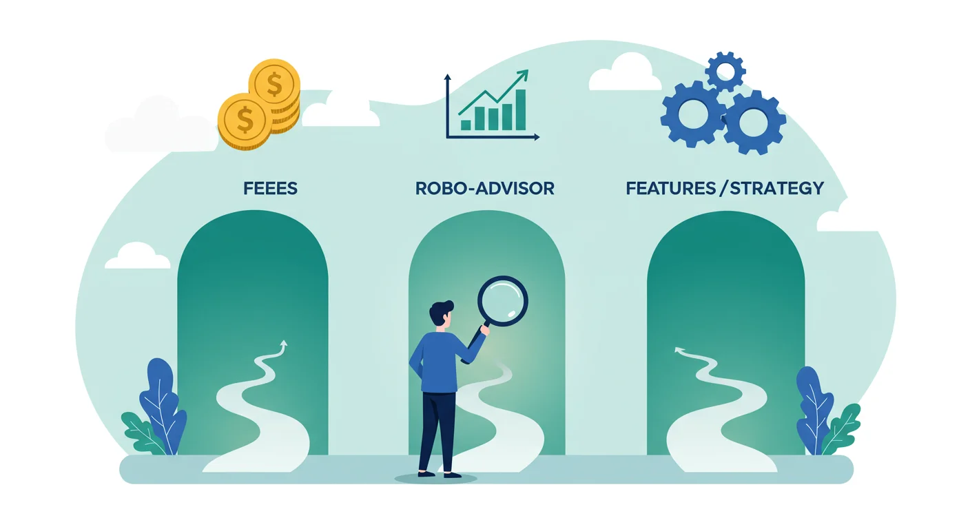 ロボアドバイザー選びで失敗しないための3つの比較ポイント