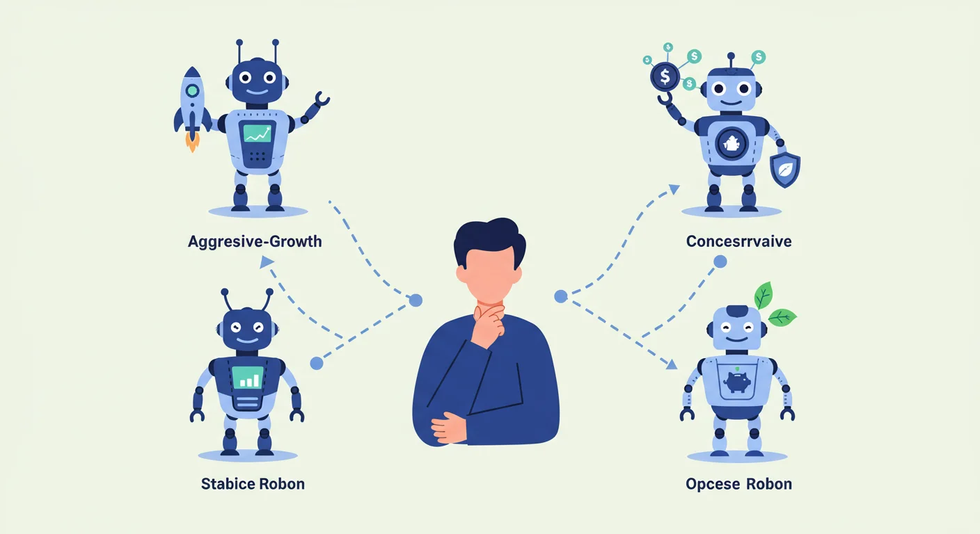 あなたに合うのはどれ?目的・タイプ別おすすめロボアドバイザー