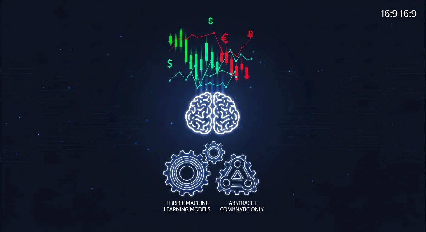 AI為替予測の精度を支える3つの機械学習モデル