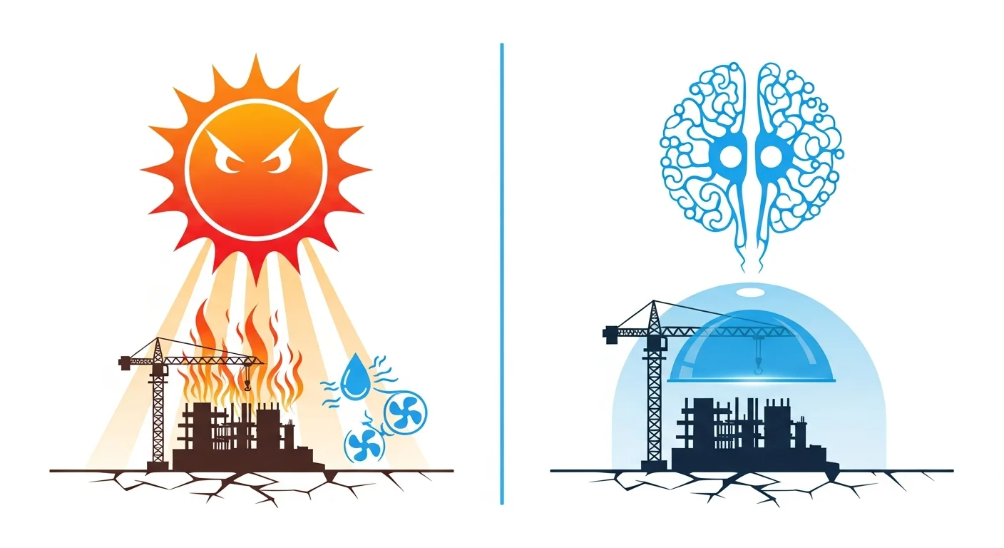 深刻化する建設現場の熱中症リスク！従来対策の限界とは