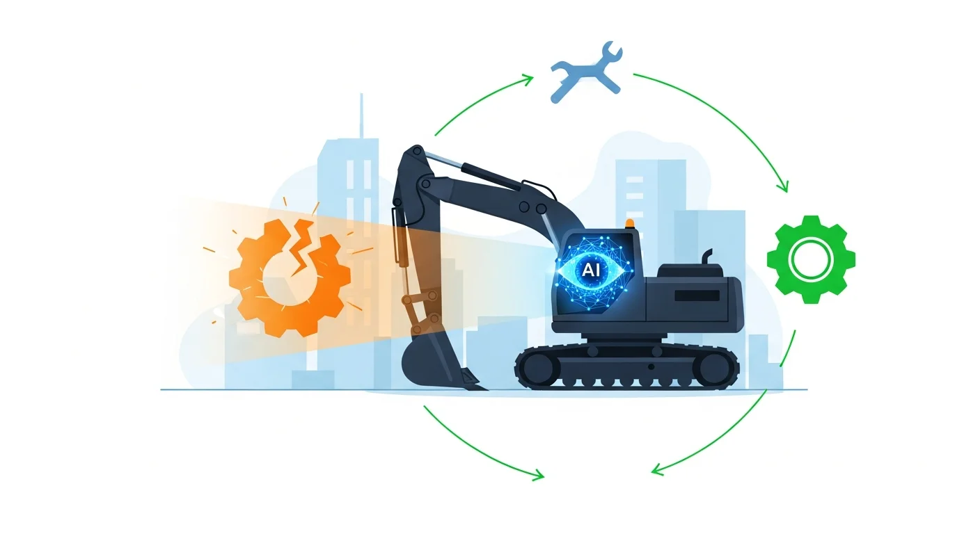 AIが重機の「目」となり危険を予知！予防保全の仕組みとは