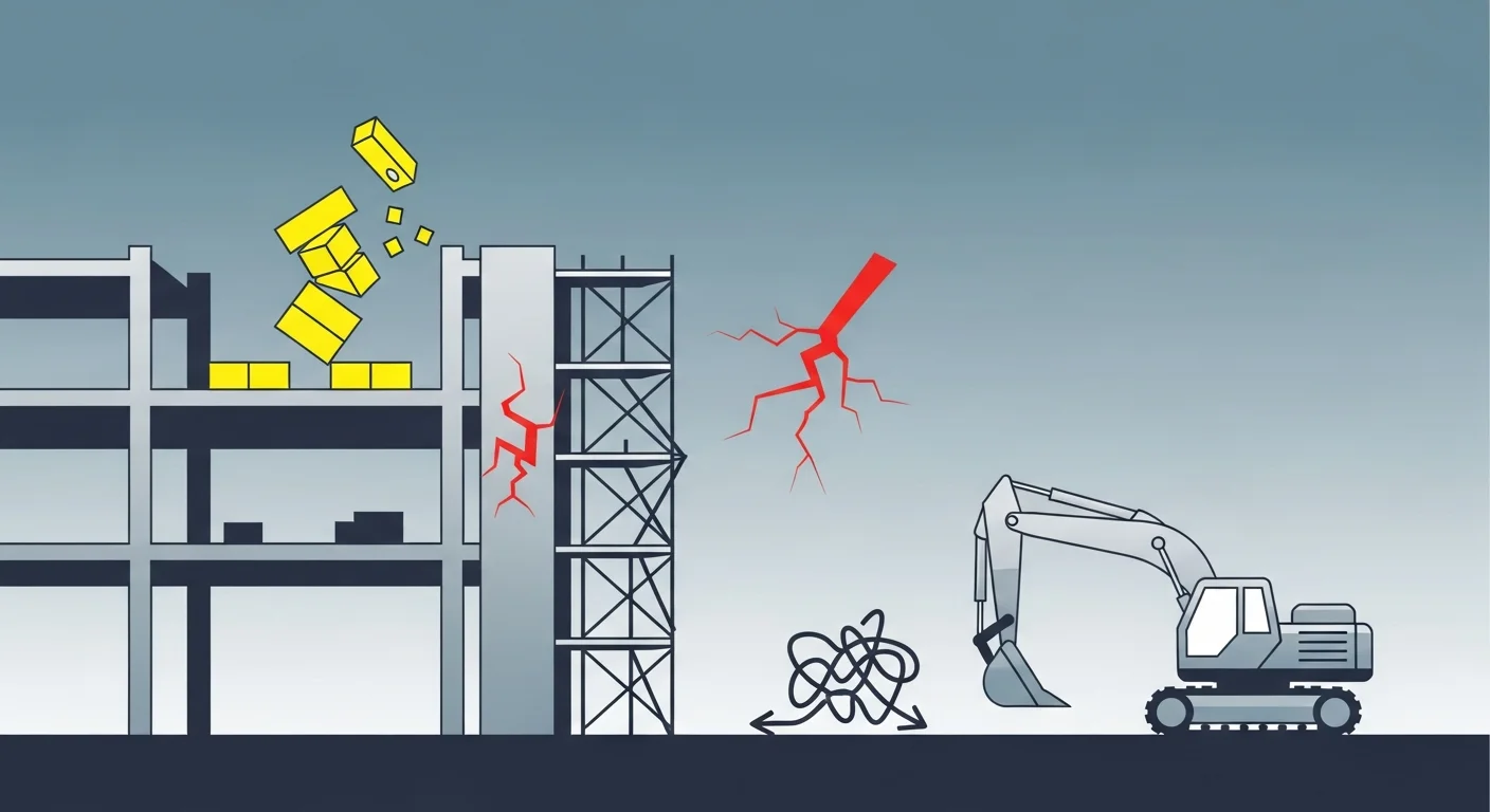 危険と非効率が潜む建設現場、3つの深刻な課題
