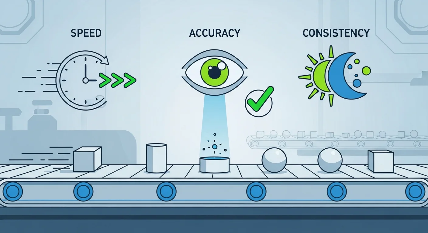 画像検査AIを導入する3つのメリット