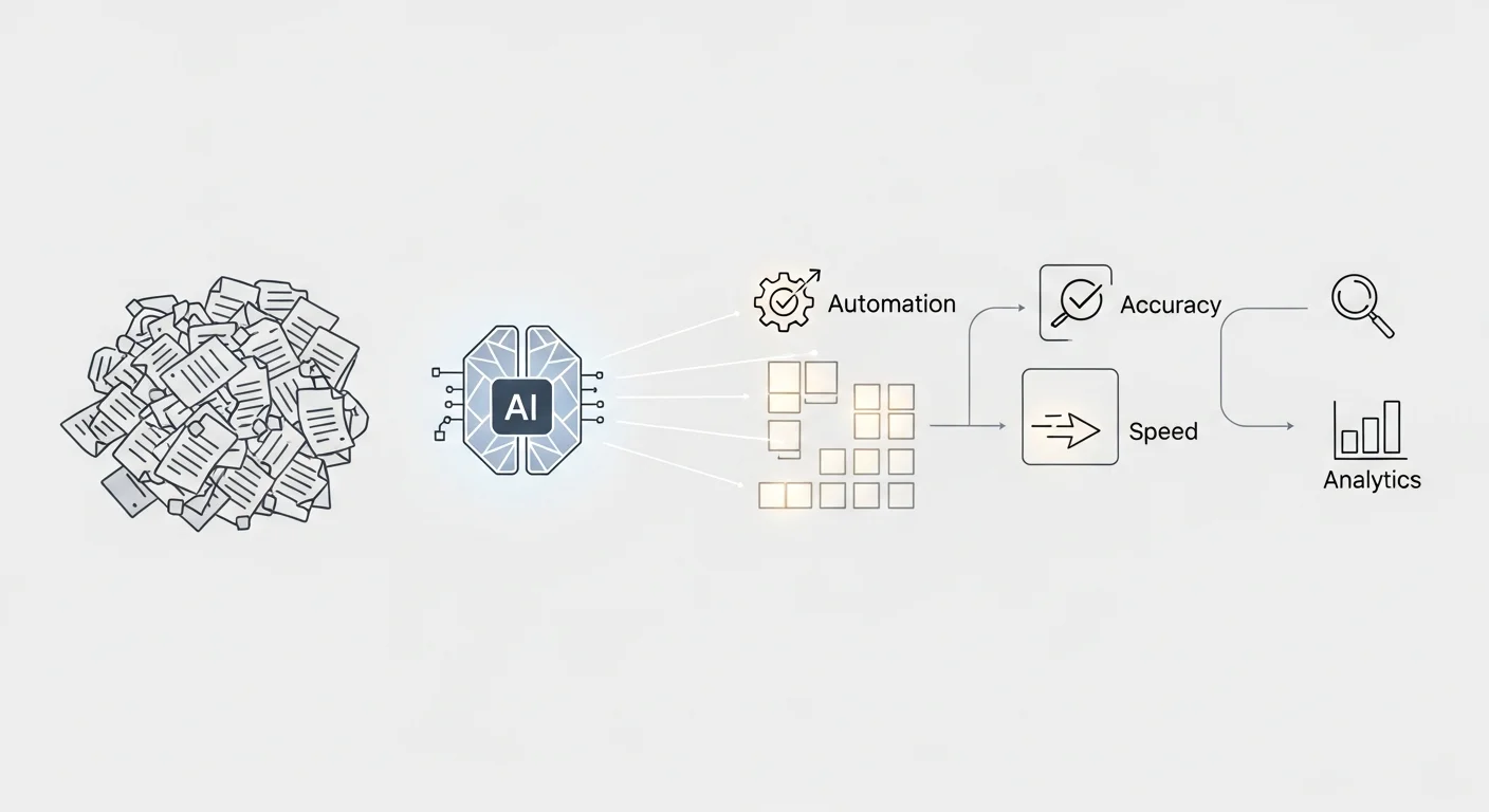AI導入で請求書処理はここまで変わる！4つの効率化ポイント